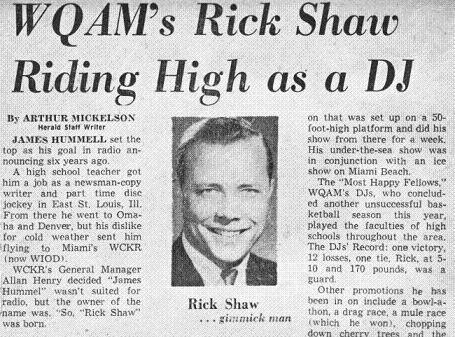 Rick Shaw Riding High